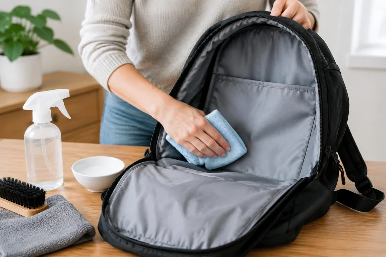 How to Clean the Inside of a Backpack Without Damaging the Lining