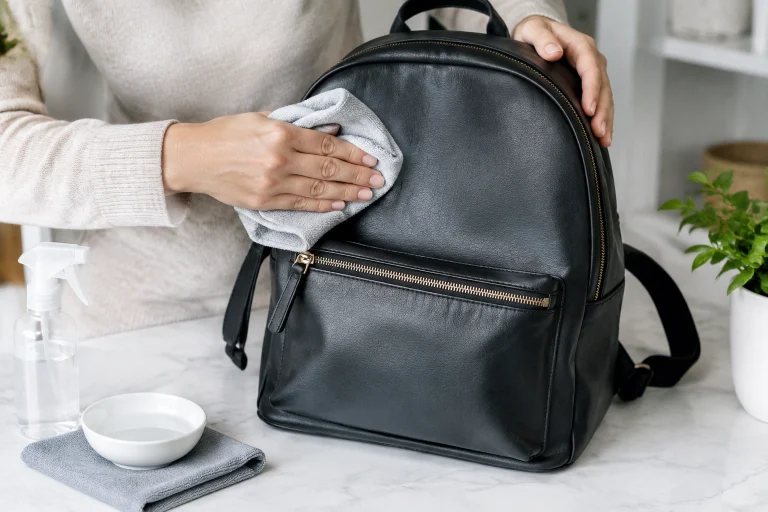 How to Clean a Faux Leather Backpack Without Damaging the Finish