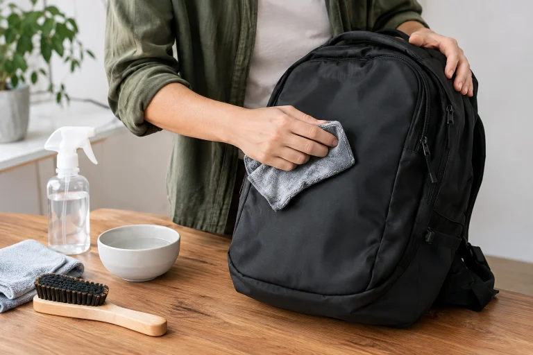 How to Clean a Travel Backpack Without Ruining the Fabric, Zippers, or Coating