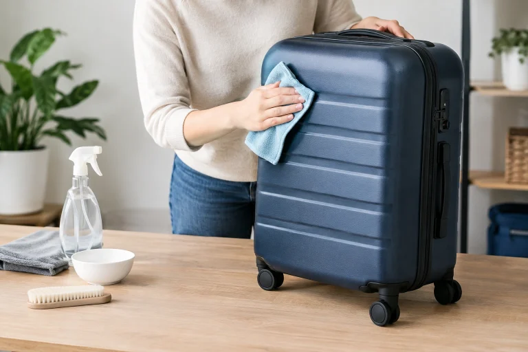 How to Clean a Suitcase Without Damaging the Shell, Lining, or Hardware